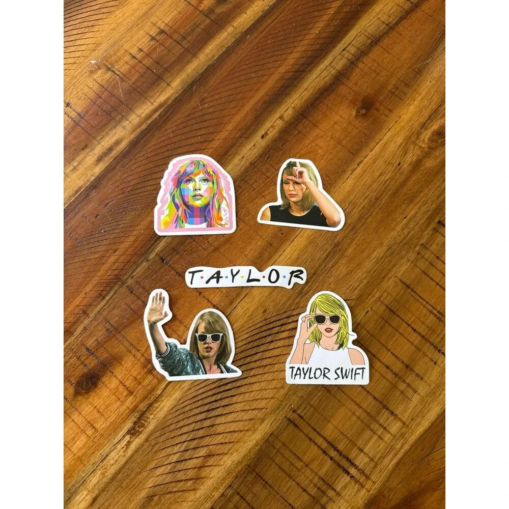 15-Piece Taylor Swift, Beyoncé & Lana Del Rey Sticker Bundle